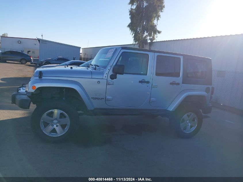 2008 Jeep Wrangler Unlimited Sahara VIN: 1J4GA59158L576322 Lot: 40814468