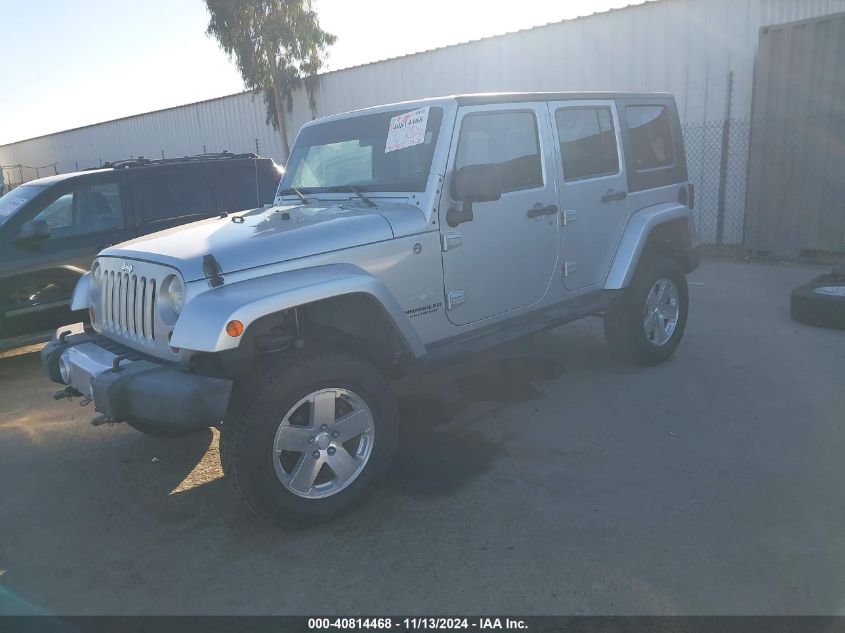 2008 Jeep Wrangler Unlimited Sahara VIN: 1J4GA59158L576322 Lot: 40814468