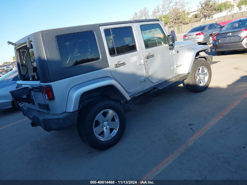 2008 Jeep Wrangler Unlimited Sahara VIN: 1J4GA59158L576322 Lot: 40814468