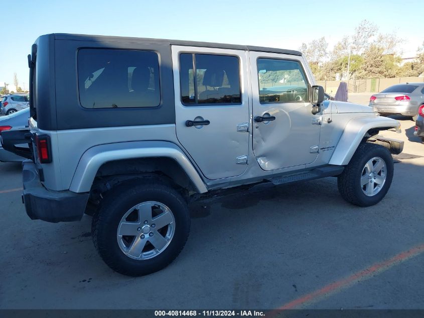 2008 Jeep Wrangler Unlimited Sahara VIN: 1J4GA59158L576322 Lot: 40814468