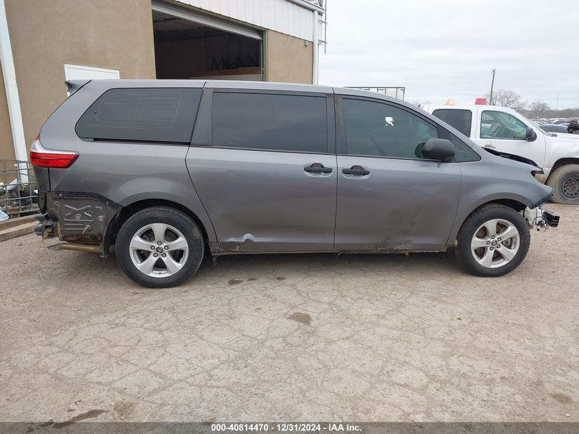 2018 Toyota Sienna L 7 Passenger VIN: 5TDZZ3DC6JS952339 Lot: 40814470