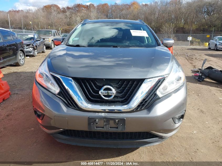 2016 Nissan Murano Sv VIN: 5N1AZ2MH1GN103443 Lot: 40814477