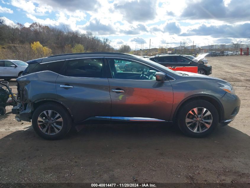 2016 Nissan Murano Sv VIN: 5N1AZ2MH1GN103443 Lot: 40814477