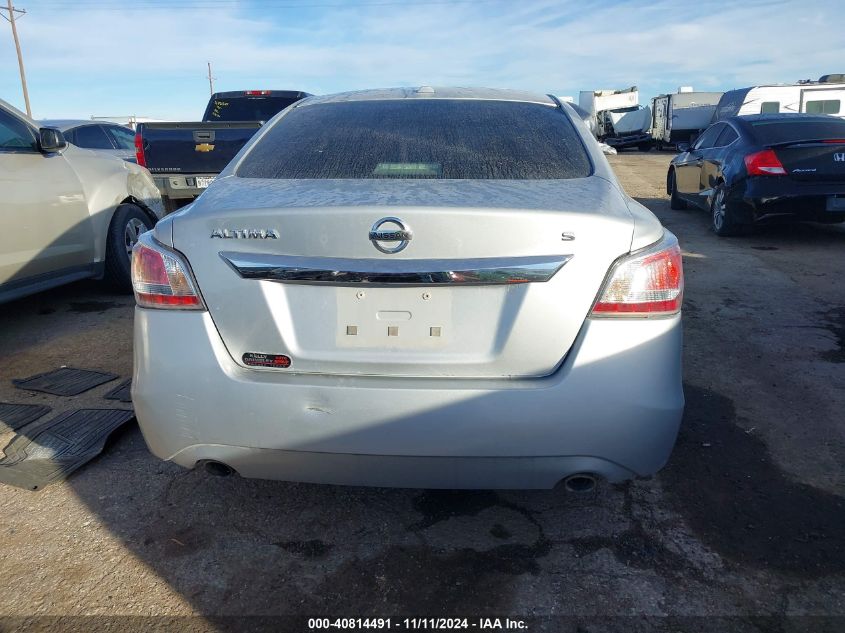 2015 Nissan Altima 2.5/2.5 S/2.5 Sl/2.5 Sv VIN: 1N4AL3AP1FN322737 Lot: 40814491