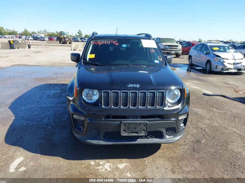 2020 Jeep Renegade Sport Fwd VIN: ZACNJAABXLPL74846 Lot: 40814496