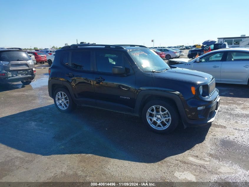 2020 Jeep Renegade Sport Fwd VIN: ZACNJAABXLPL74846 Lot: 40814496