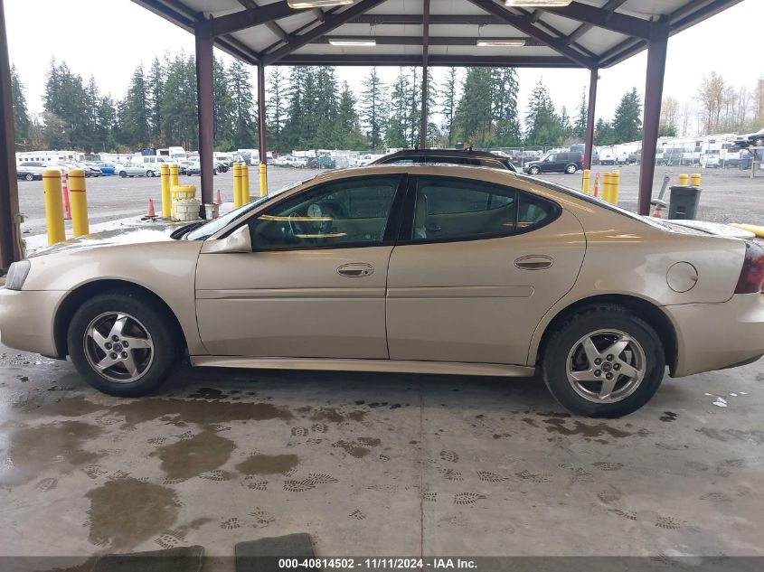 2004 Pontiac Grand Prix Gt2 VIN: 2G2WS522441269486 Lot: 40814502