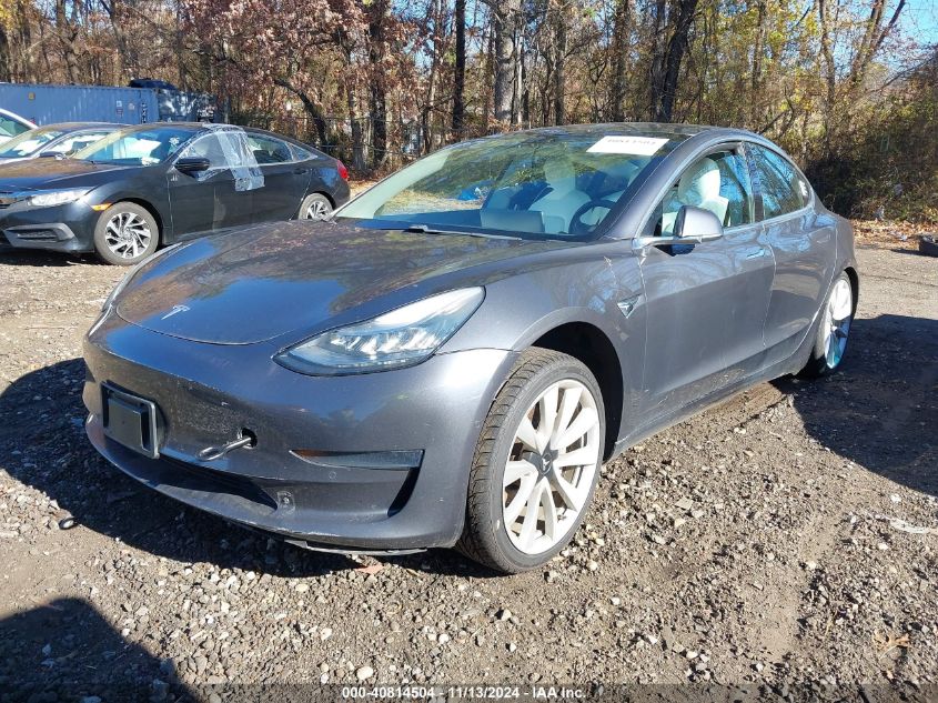 VIN 5YJ3E1EB3KF195725 2019 Tesla Model 3, Long Rang... no.2