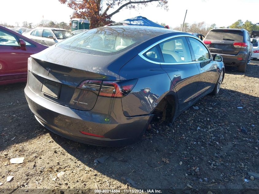 VIN 5YJ3E1EB3KF195725 2019 Tesla Model 3, Long Rang... no.4