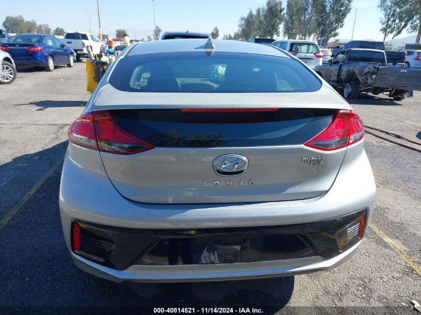 2019 Hyundai Ioniq Hybrid Blue VIN: KMHC65LCXKU167438 Lot: 40814521