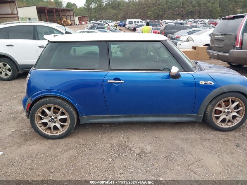 2006 Mini Cooper S VIN: WMWRE33576TJ35093 Lot: 40814541