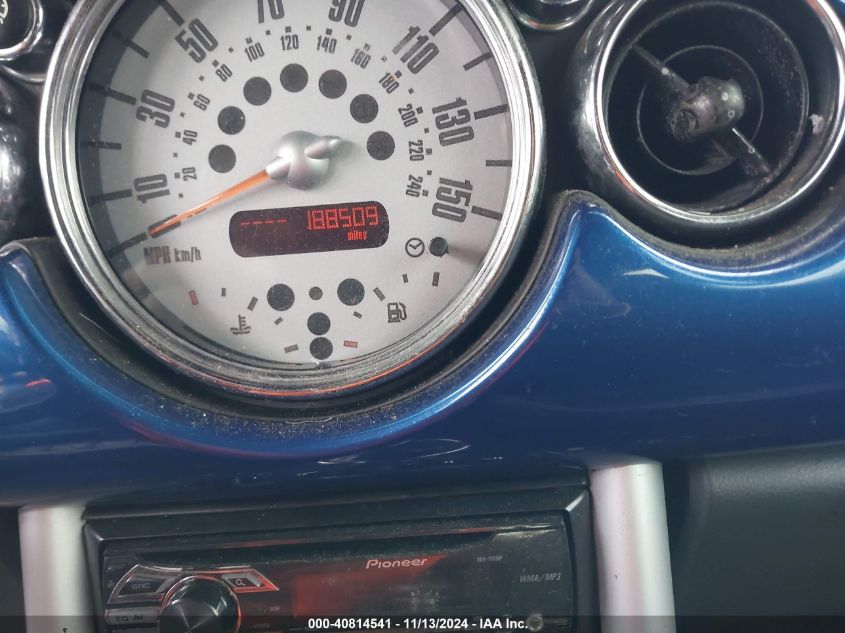 2006 MINI COOPER S VIN: WMWRE33576TJ35093
