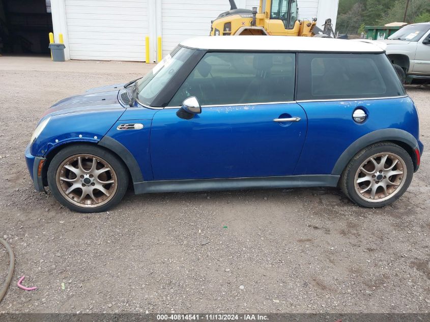 2006 Mini Cooper S VIN: WMWRE33576TJ35093 Lot: 40814541