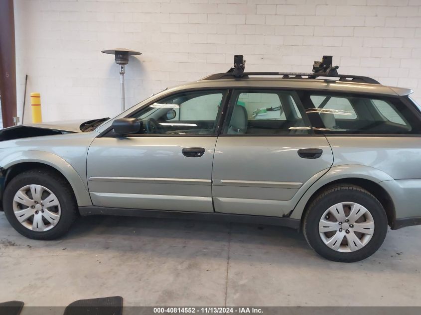 2009 Subaru Outback 2.5I VIN: 4S4BP60C697329867 Lot: 40814552