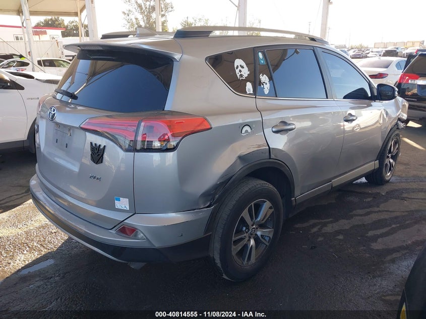 2018 TOYOTA RAV4 ADVENTURE/XLE VIN: 2T3WFREV5JW481460