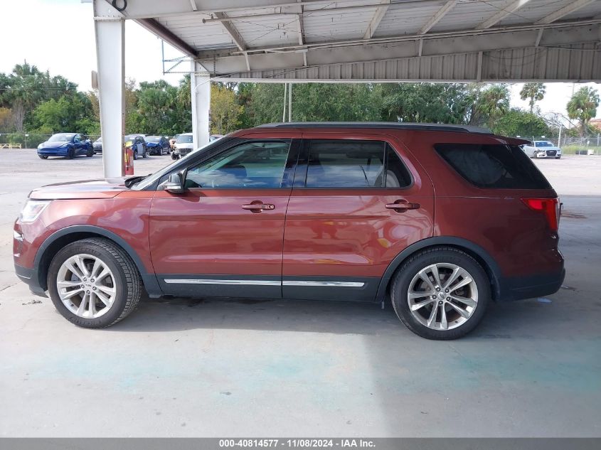 2018 Ford Explorer Xlt VIN: 1FM5K7D83JGA40229 Lot: 40814577