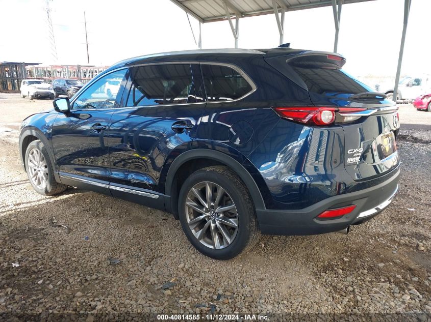 2019 Mazda Cx-9 Grand Touring VIN: JM3TCBDY4K0323221 Lot: 40814585