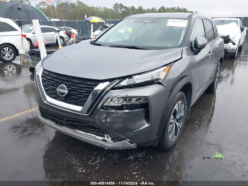 2023 Nissan Rogue Sv Fwd VIN: JN8BT3BAXPW420478 Lot: 40814595