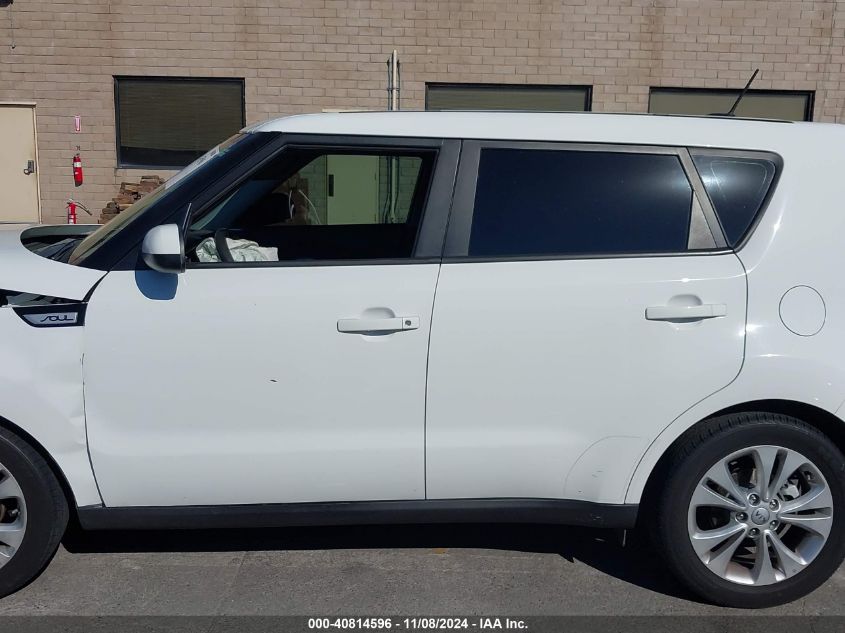 2015 Kia Soul + VIN: KNDJP3A52F7806885 Lot: 40814596