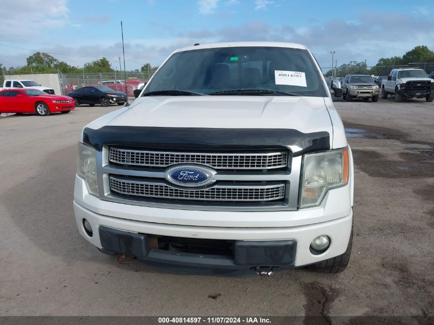 2011 Ford F-150 Platinum VIN: 1FTFW1ET4BFD22464 Lot: 40814597