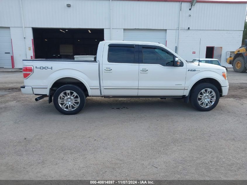 2011 Ford F-150 Platinum VIN: 1FTFW1ET4BFD22464 Lot: 40814597