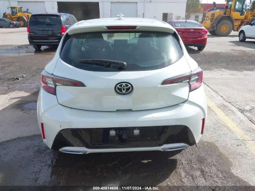 2019 Toyota Corolla Se VIN: JTNK4RBE4K3065778 Lot: 40814608