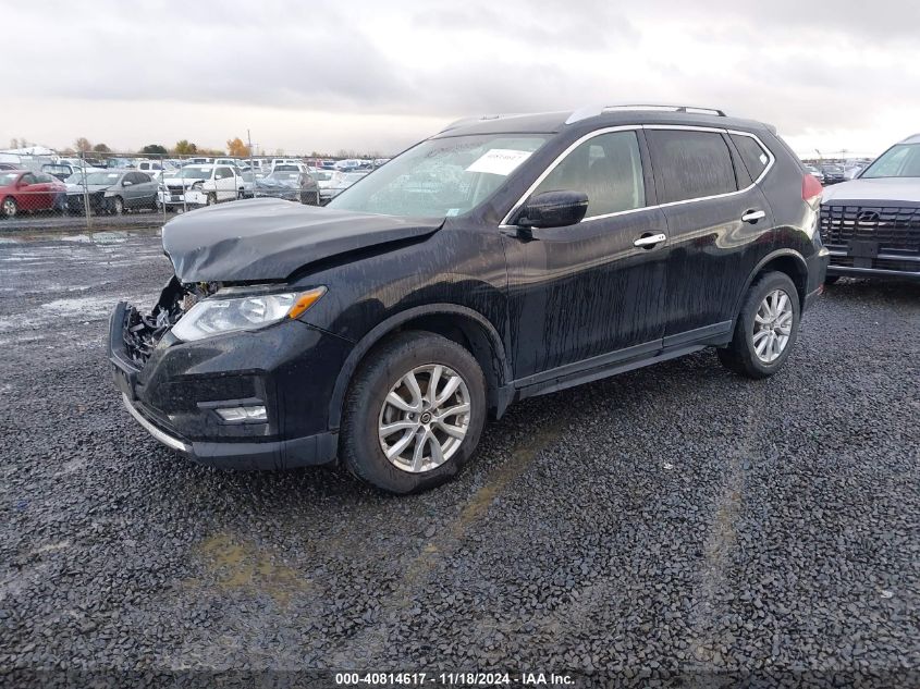 2019 Nissan Rogue S/Sl/Sv VIN: 5N1AT2MV6KC823476 Lot: 40814617