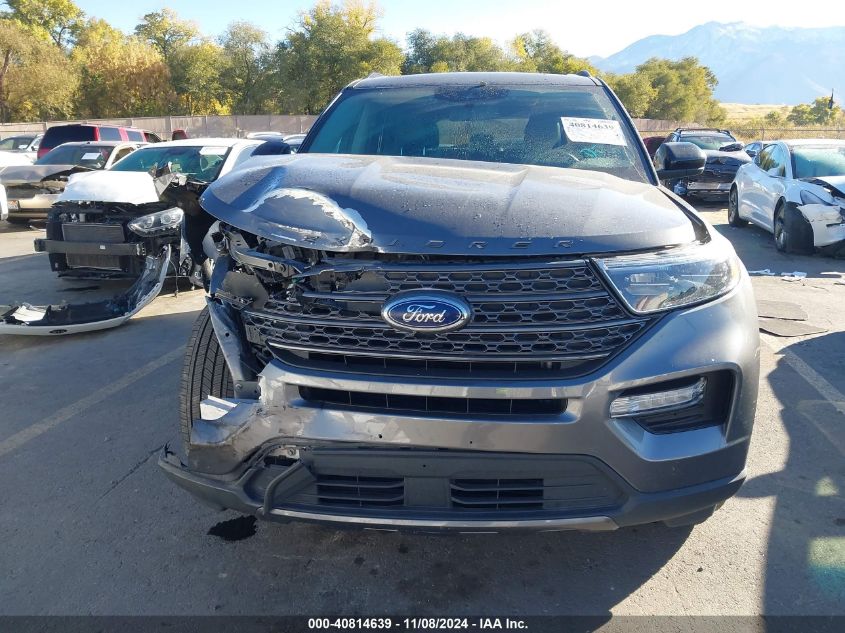 2022 Ford Explorer Xlt VIN: 1FMSK8DH1NGB09854 Lot: 40814639