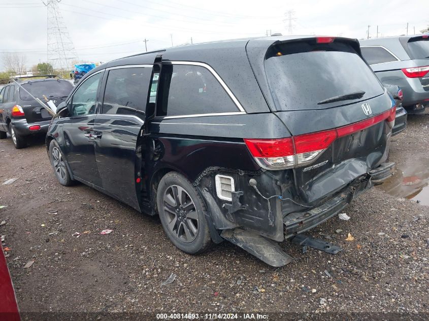 2015 Honda Odyssey Touring/Touring Elite VIN: 5FNRL5H90FB050681 Lot: 40814693