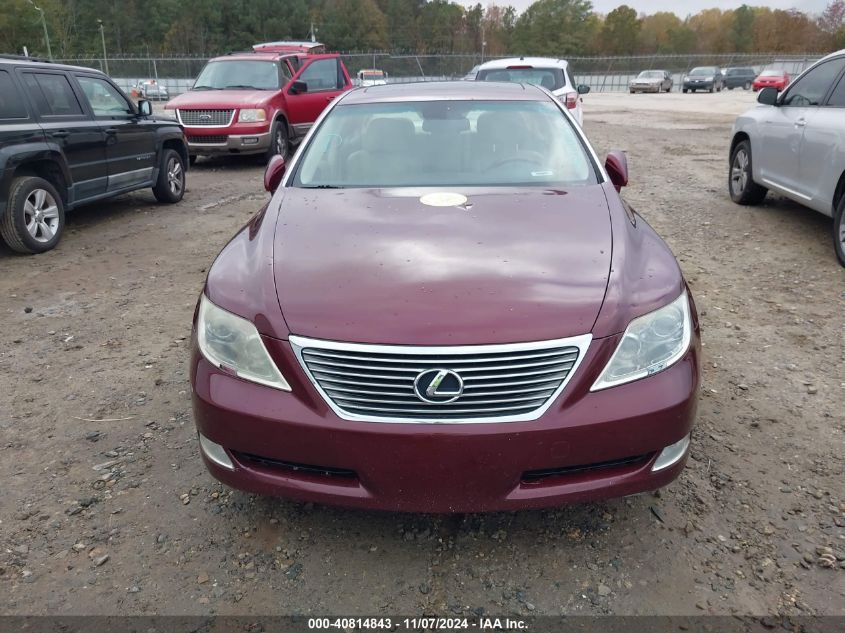 2008 Lexus Ls 460 VIN: JTHBL46FX85067382 Lot: 40814843