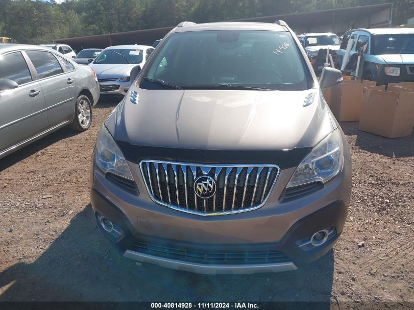 2014 Buick Encore Convenience VIN: KL4CJBSB4EB699272 Lot: 40814928