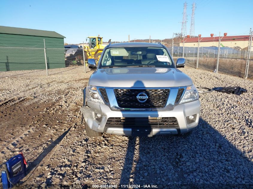 2018 Nissan Armada Sl VIN: JN8AY2NCXJ9551680 Lot: 40814940