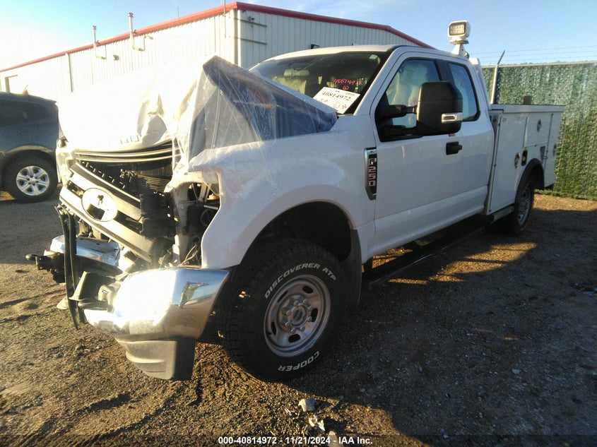 2019 Ford F250, Front End, IAAI, VIN 1FD7X2B67KEE27409 — photo 2