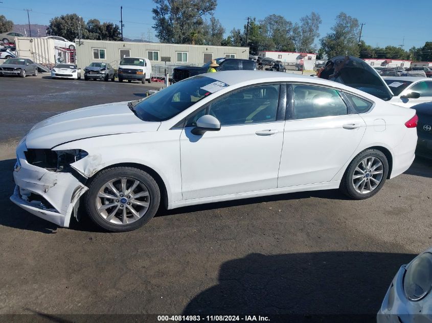 2017 FORD FUSION SE - 3FA6P0H79HR278131