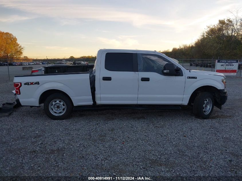 2019 Ford F-150 Xl VIN: 1FTFW1E52KKE41204 Lot: 40814991