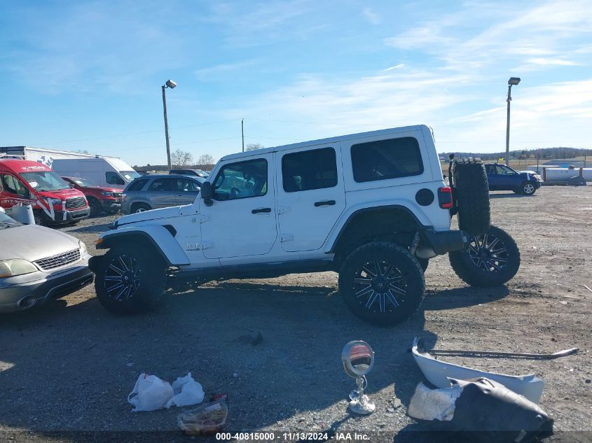 2022 Jeep Wrangler Unlimited Sahara 4X4 VIN: 1C4HJXEG7NW101359 Lot: 40815000