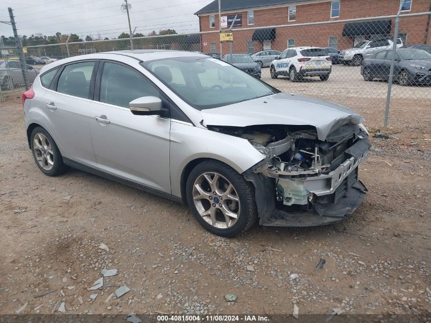 VIN 1FADP3N20EL167754 2014 Ford Focus, Titanium no.1