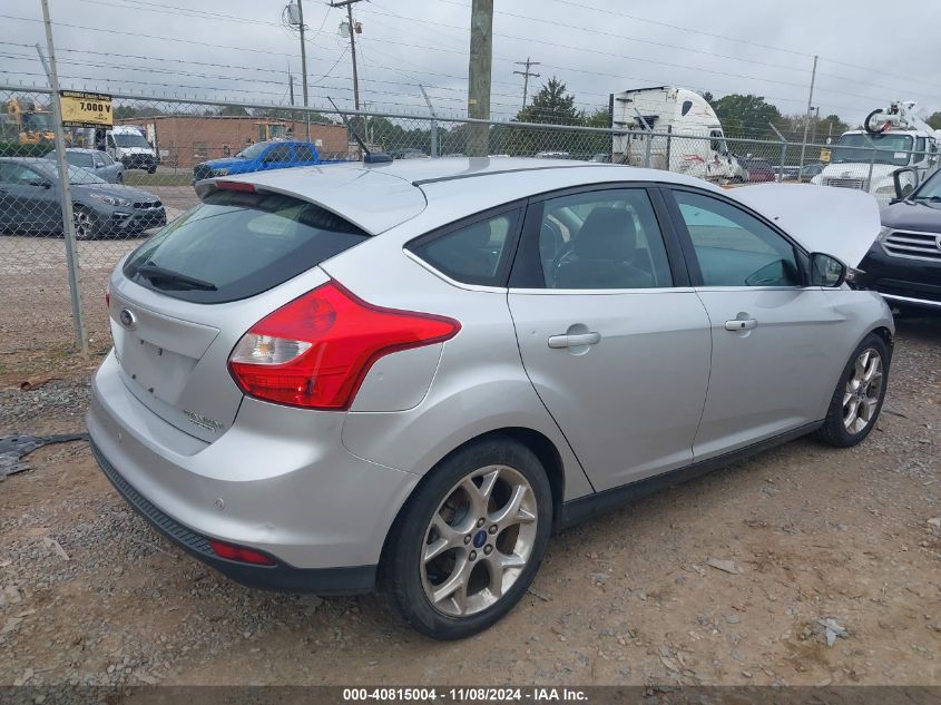 VIN 1FADP3N20EL167754 2014 Ford Focus, Titanium no.4