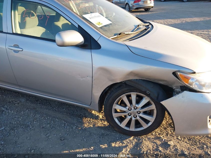 2009 Toyota Corolla Le VIN: 1NXBU40E99Z078505 Lot: 40815009