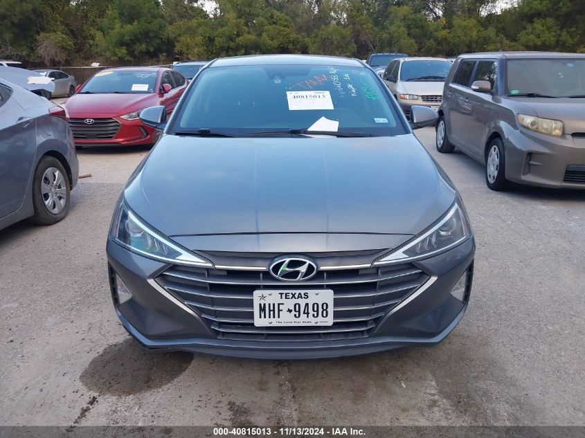 2019 HYUNDAI ELANTRA SEL - 5NPD84LF5KH441033