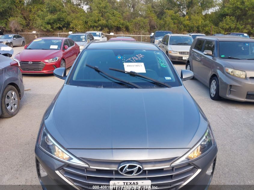 2019 Hyundai Elantra Sel VIN: 5NPD84LF5KH441033 Lot: 40815013