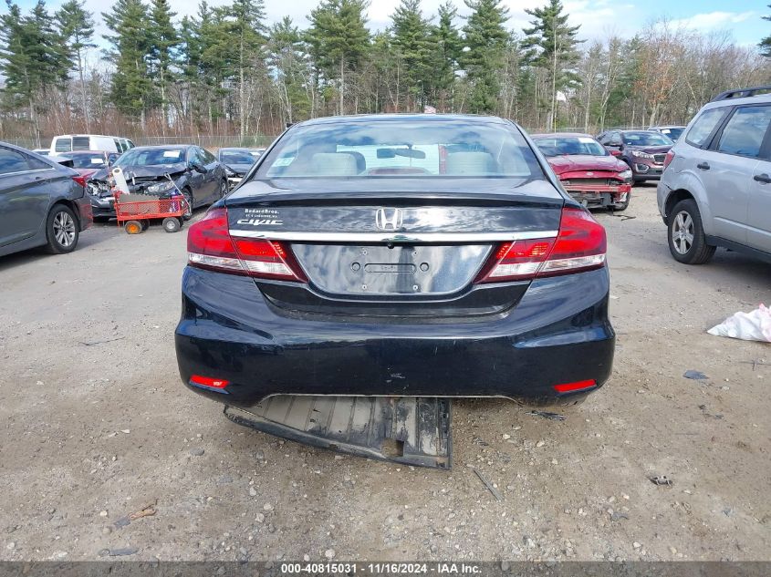 2013 Honda Civic Ex VIN: 19XFB2F82DE273807 Lot: 40815031