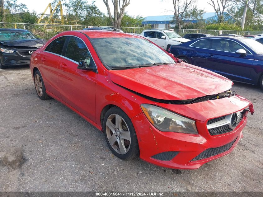 VIN WDDSJ4EB1GN303637 2016 Mercedes-Benz CLA 250 no.1