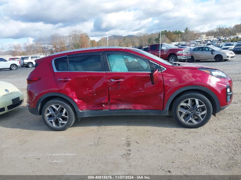 2020 Kia Sportage Ex VIN: KNDPNCAC4L7705535 Lot: 40815076