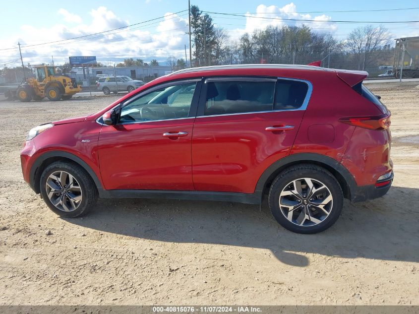 2020 Kia Sportage Ex VIN: KNDPNCAC4L7705535 Lot: 40815076