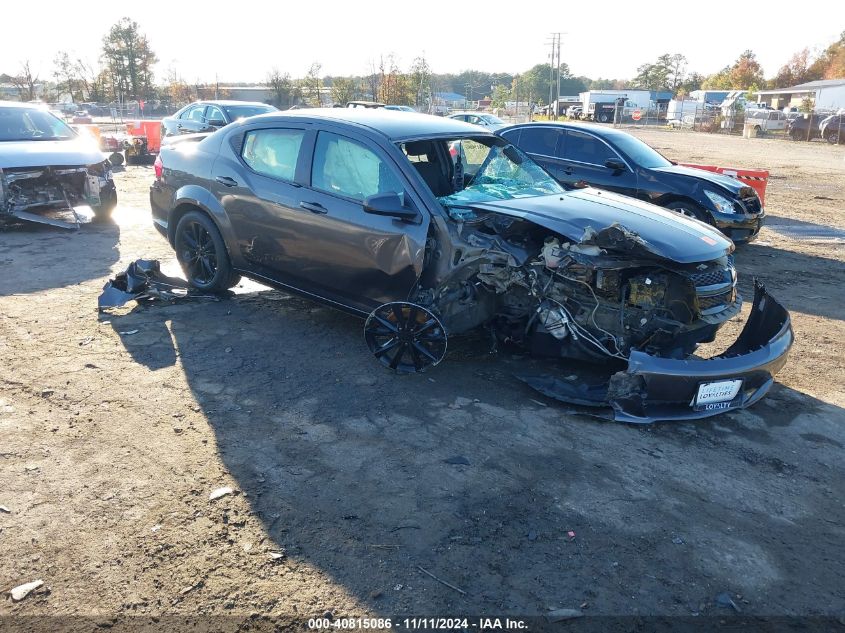 2014 Dodge Avenger Se VIN: 1C3CDZAB1EN225709 Lot: 40815086