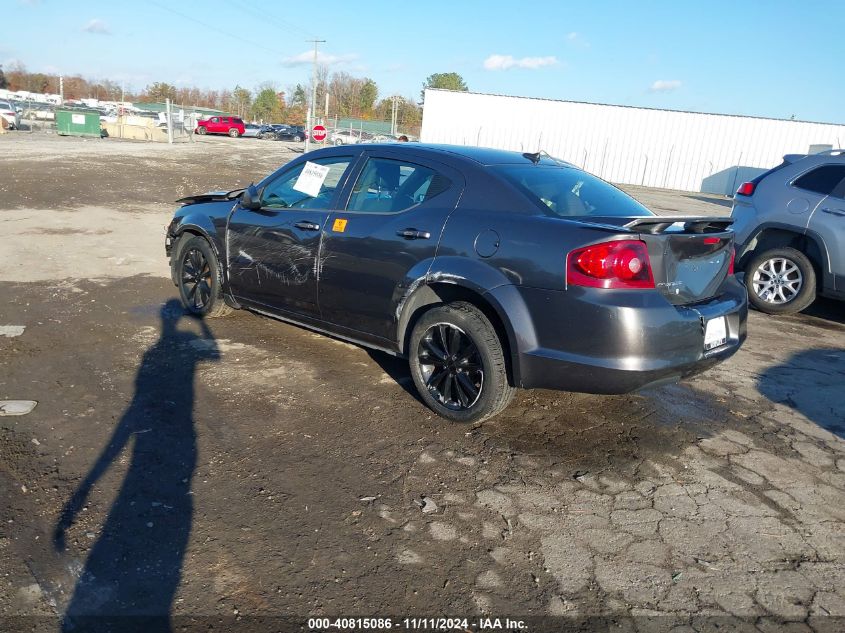 2014 Dodge Avenger Se VIN: 1C3CDZAB1EN225709 Lot: 40815086