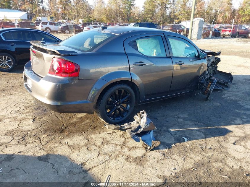 2014 Dodge Avenger Se VIN: 1C3CDZAB1EN225709 Lot: 40815086