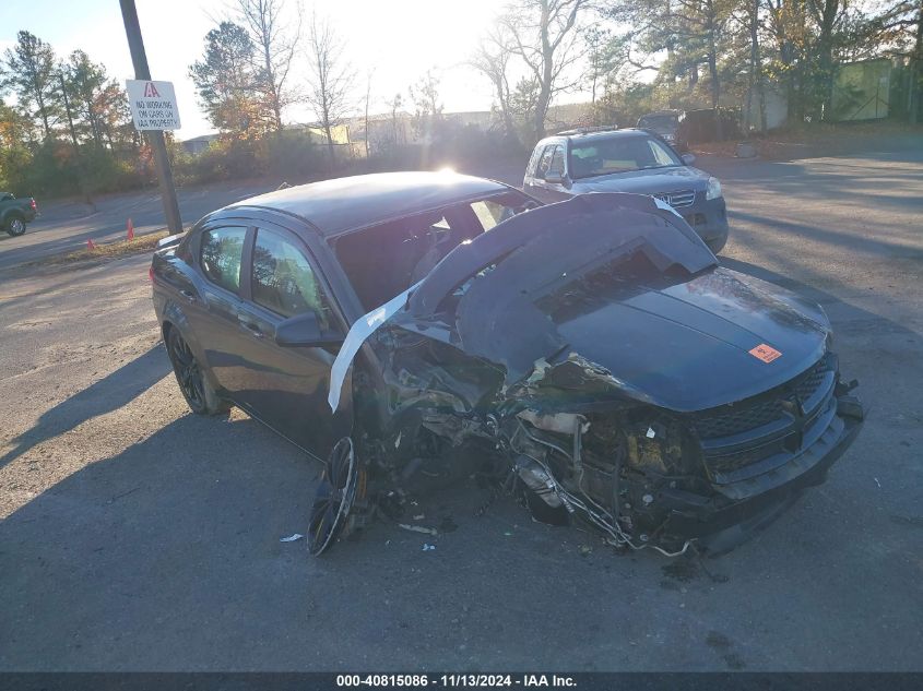 VIN 1C3CDZAB1EN225709 2014 Dodge Avenger, SE no.1