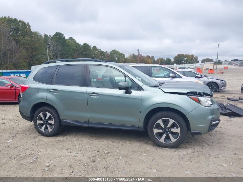 2018 Subaru Forester 2.5I Premium VIN: JF2SJAEC1JH522820 Lot: 40815103